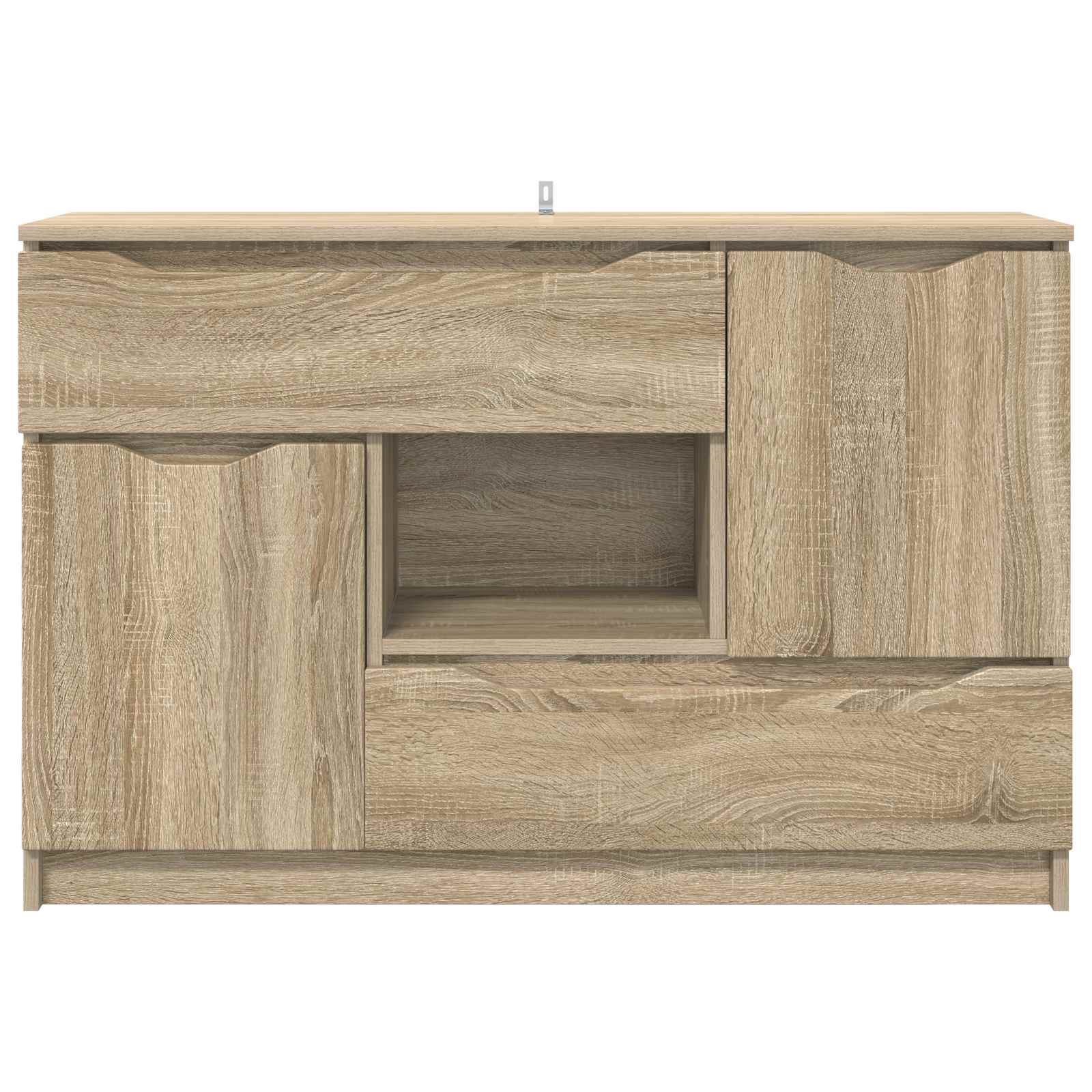 Servírovací Skříň Sonoma Dub 100 X 30 X 65,6 Kompozitní Dřevo