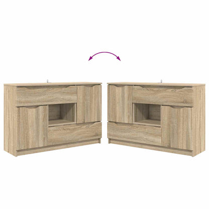 Servírovací Skříň Sonoma Dub 100 X 30 X 65,6 Kompozitní Dřevo