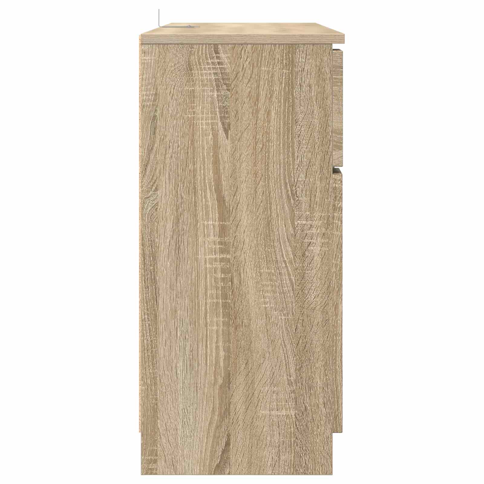 Servírovací Skříň Sonoma Dub 100 X 30 X 65,6 Kompozitní Dřevo