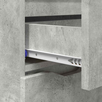 Servírovací Skříň Betonově Šedá 100 X 30 X 65,6
