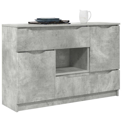 Servírovací Skříň Betonově Šedá 100 X 30 X 65,6