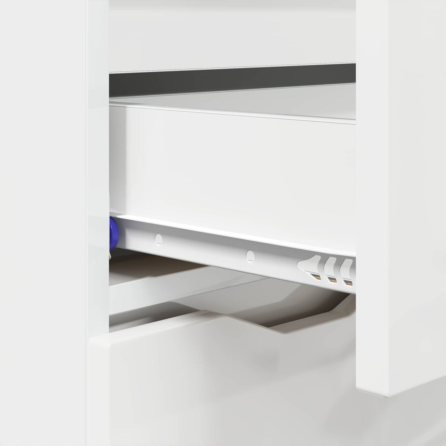 Servírovací Skříň Vysoce Lesklá Bílá 100 X 30 X 65,6
