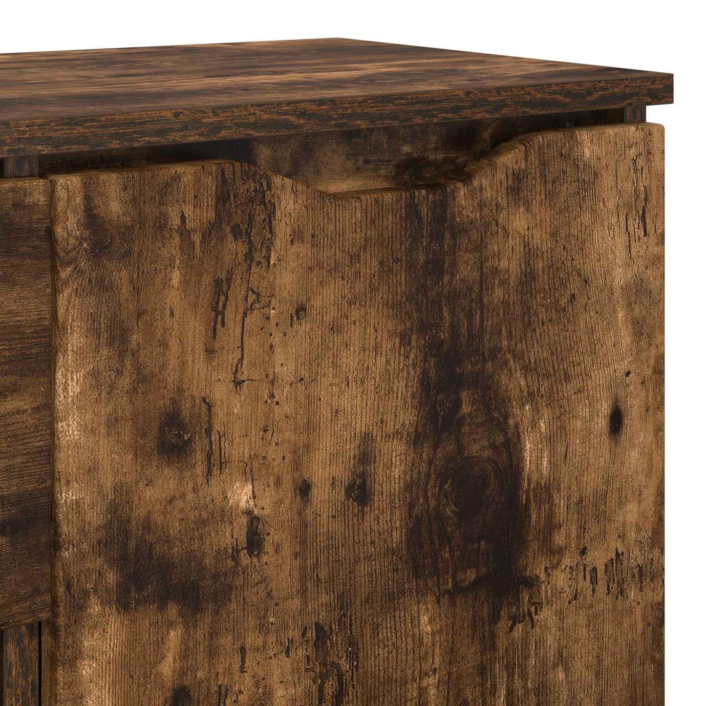 Servírovací Skříň Kouřový Dub 100 X 30 X 65,6 Kompozitní Dřevo