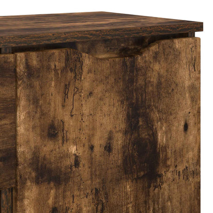 Servírovací Skříň Kouřový Dub 100 X 30 X 65,6 Kompozitní Dřevo