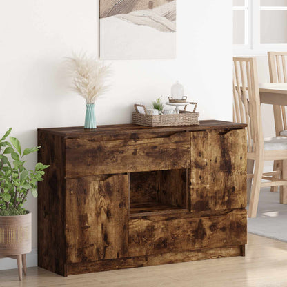 Servírovací Skříň Kouřový Dub 100 X 30 X 65,6 Kompozitní Dřevo