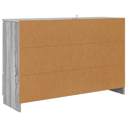 Servírovací Skříň Šedá Sonoma 100 X 30 X 65,6 Kompozitní Dřevo