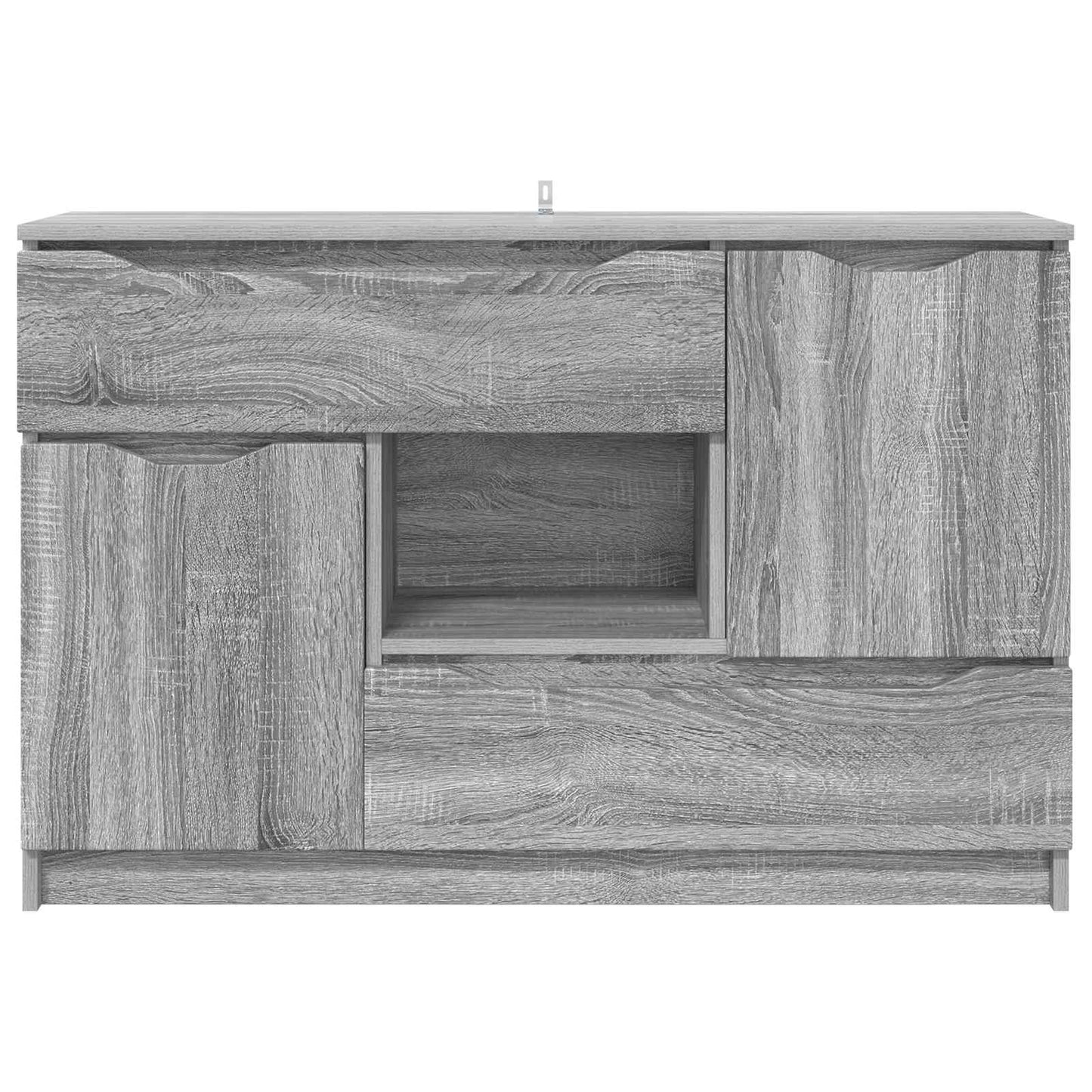 Servírovací Skříň Šedá Sonoma 100 X 30 X 65,6 Kompozitní Dřevo
