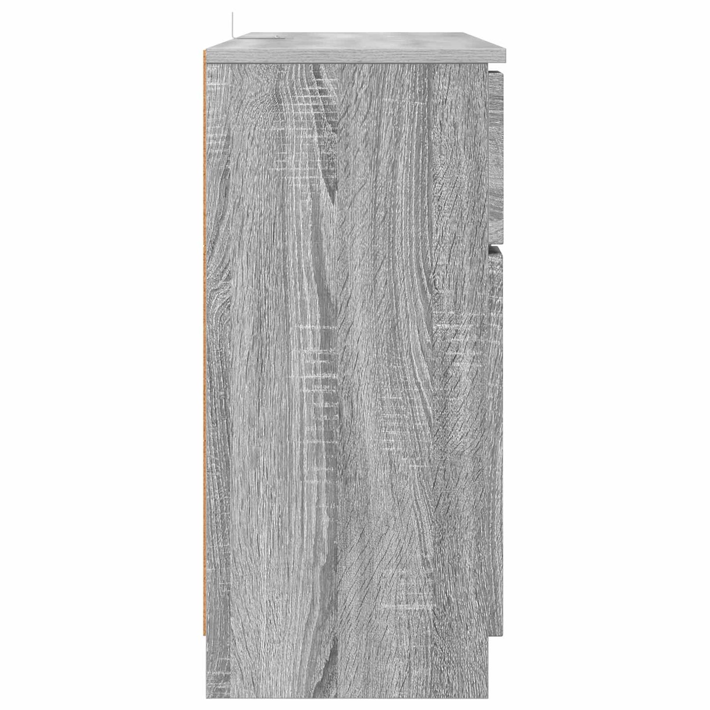 Servírovací Skříň Šedá Sonoma 100 X 30 X 65,6 Kompozitní Dřevo
