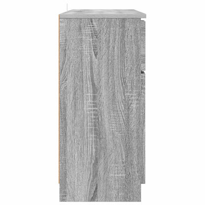Servírovací Skříň Šedá Sonoma 100 X 30 X 65,6 Kompozitní Dřevo