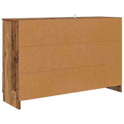 Servírovací Skříň Staré Dřevo 100 X 30 X 65,6 Kompozitní Dřevo