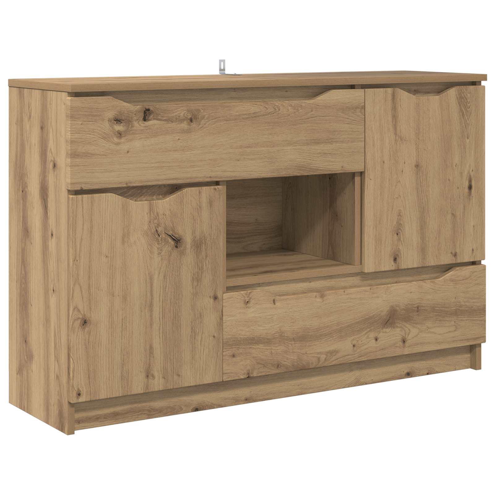 Servírovací Skříň Artisanový Dub 100 X 30 X 65,6