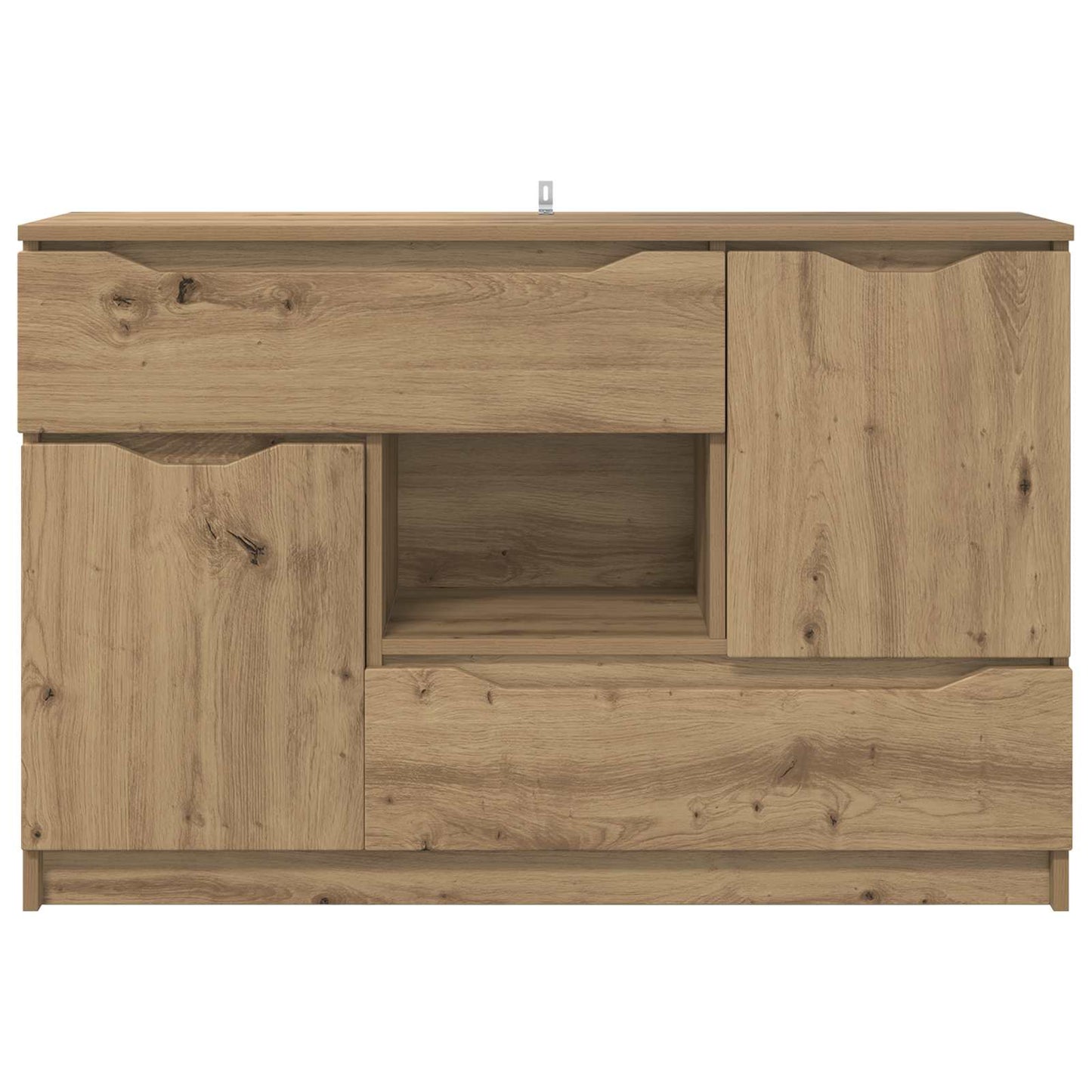 Servírovací Skříň Artisanový Dub 100 X 30 X 65,6