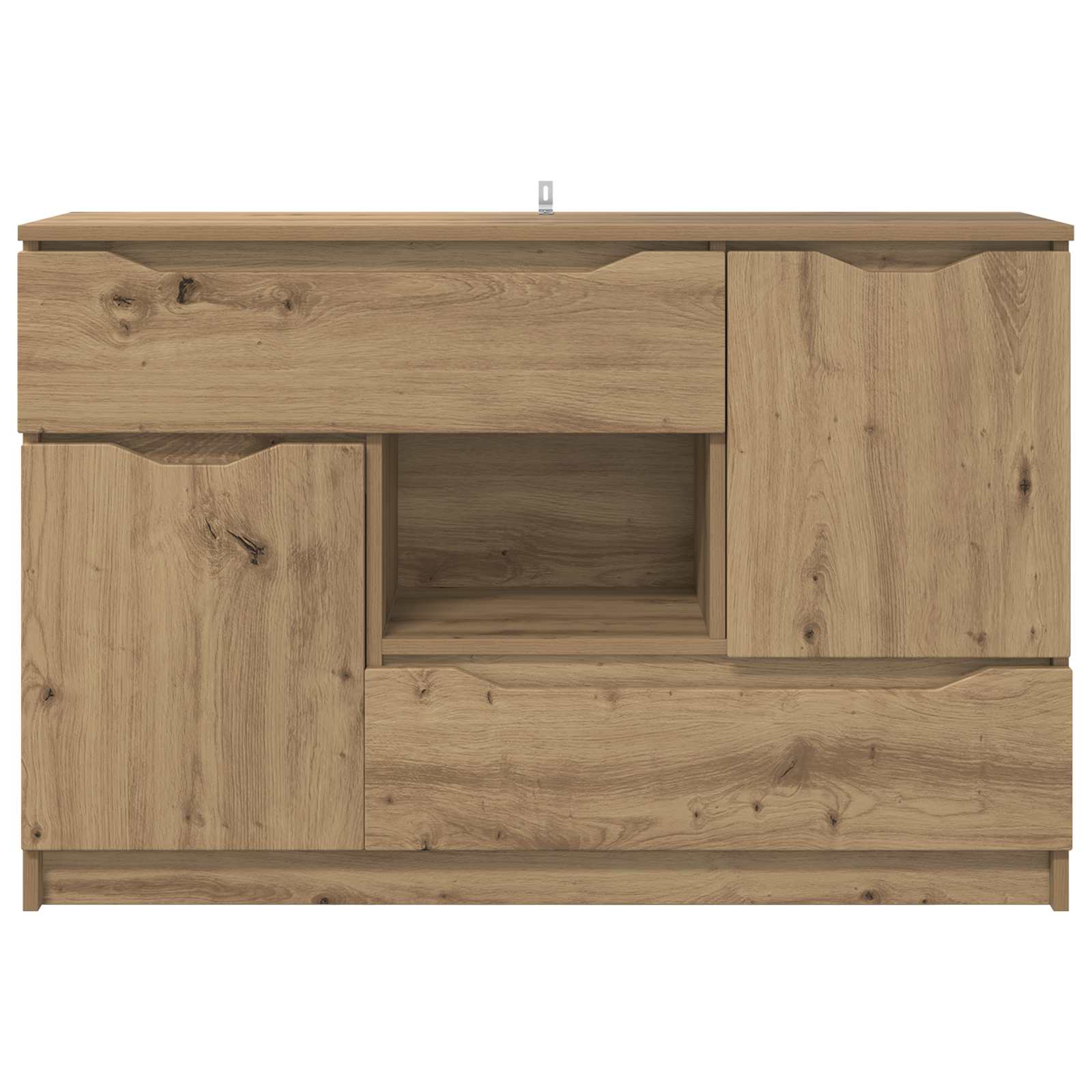 Servírovací Skříň Artisanový Dub 100 X 30 X 65,6