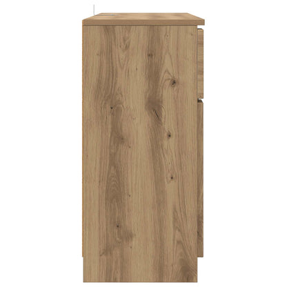 Servírovací Skříň Artisanový Dub 100 X 30 X 65,6