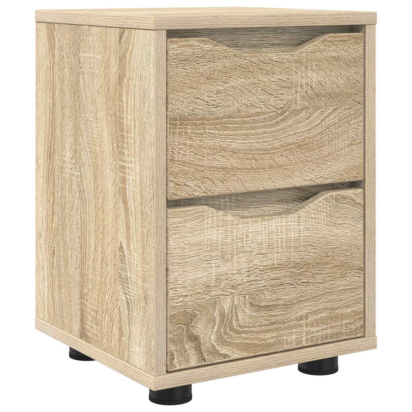 Noční Stolek Sonoma Dub 30,5 X 30 X 43 Cm Kompozitní Dřevo