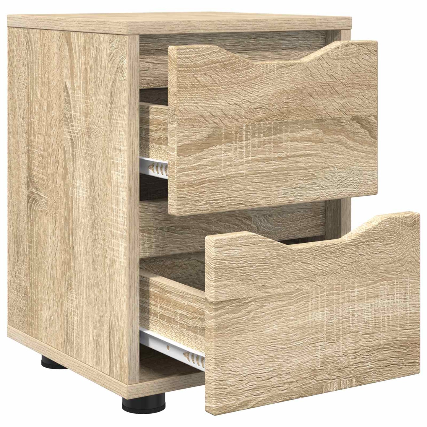 Noční Stolek Sonoma Dub 30,5 X 30 X 43 Cm Kompozitní Dřevo