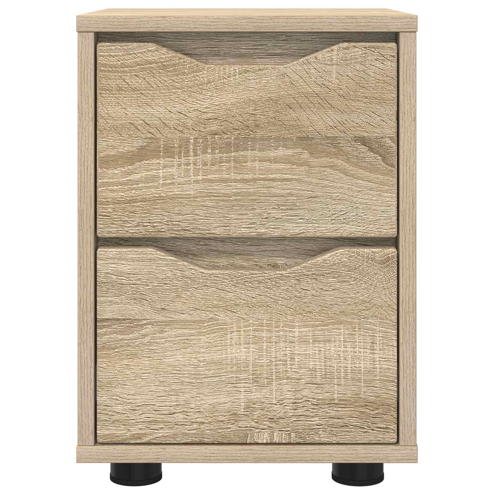 Noční Stolek Sonoma Dub 30,5 X 30 X 43 Cm Kompozitní Dřevo