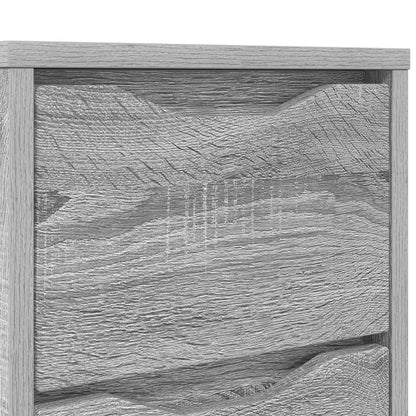 Noční Stolek Šedá Sonoma 30,5 X 30 X 43 Cm Kompozitní Dřevo