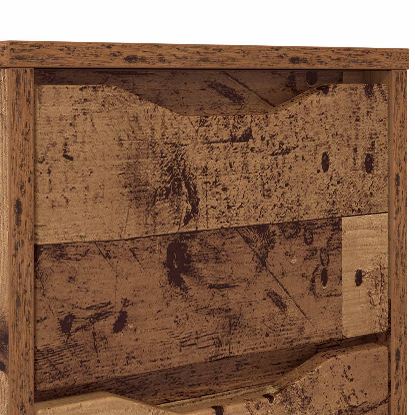 Noční Stolky 2 Ks Staré Dřevo 30,5 X 30 X 43 Cm