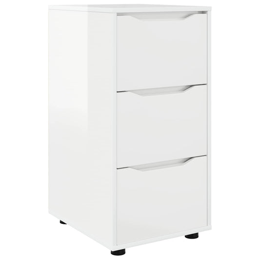 Úložná Skříňka 40 X 48 X 81 Cm Kompozitní Dřevo