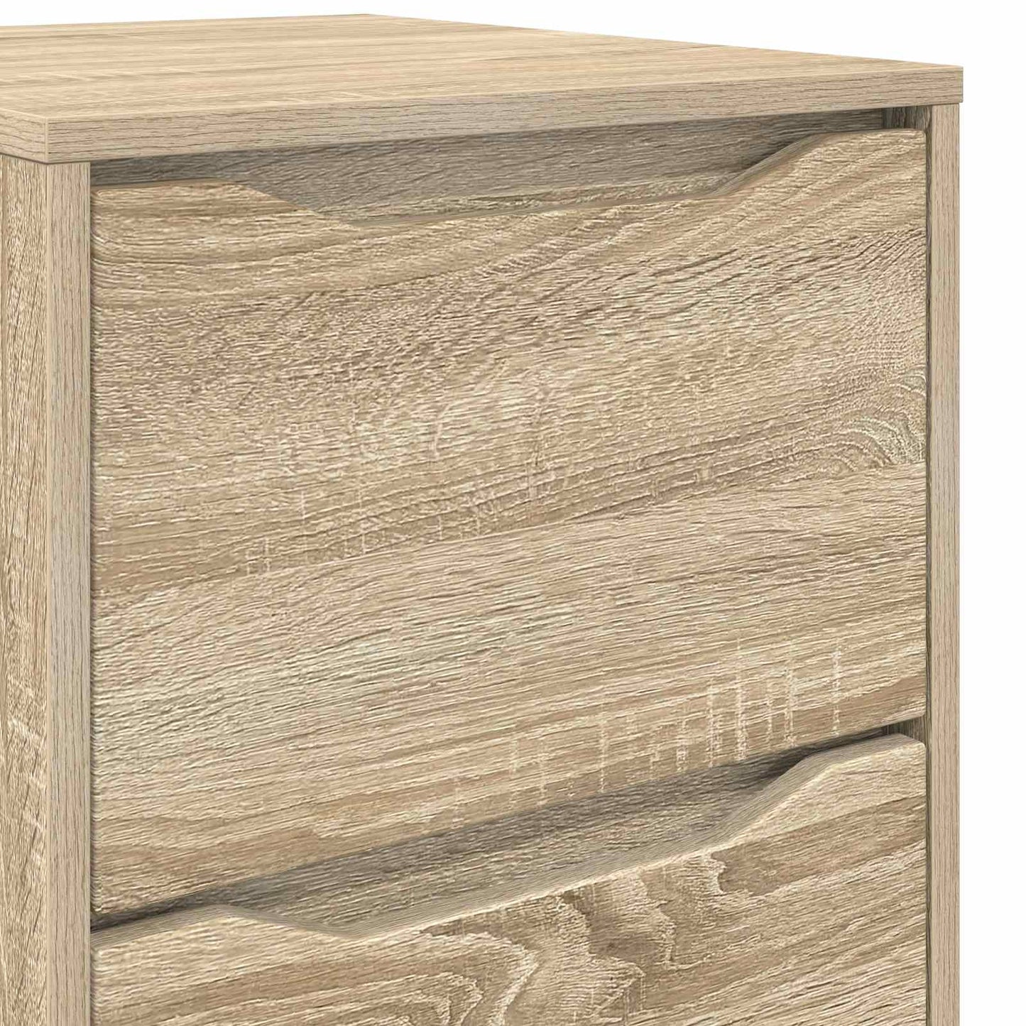 Úložná Skříňka 40 X 48 X 105 Cm Kompozitní Dřevo Sonoma Dub