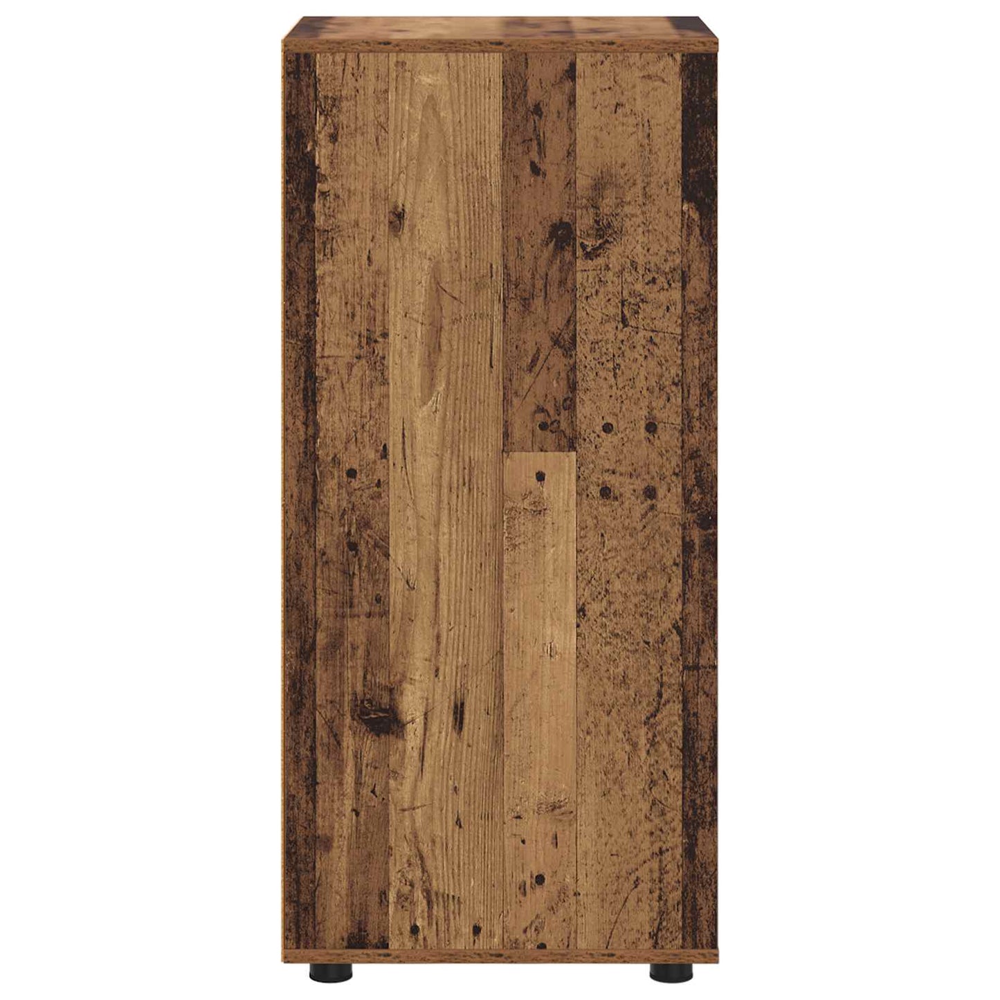 Úložná Skříňka 40 X 48 X 105 Cm Kompozitní Dřevo Staré Dřevo