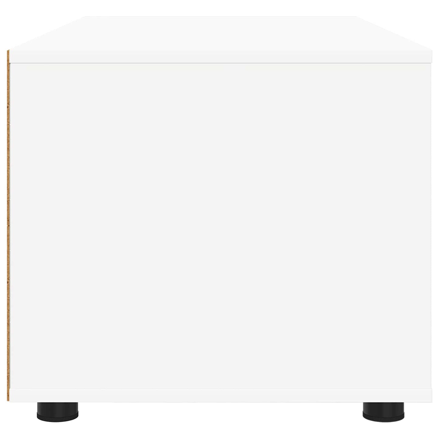 Televizní Skříň 100 X 48 X 43 Cm Bílá Kompozitní Dřevo