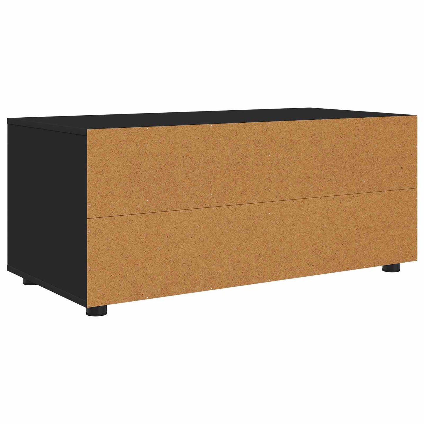 Televizní Skříň 100 X 48 X 43 Cm Černá Kompozitní Dřevo