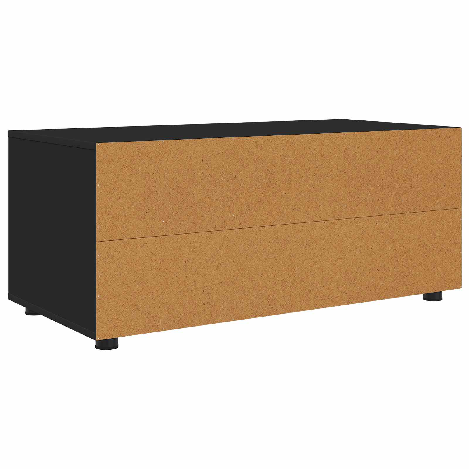 Televizní Skříň 100 X 48 X 43 Cm Černá Kompozitní Dřevo