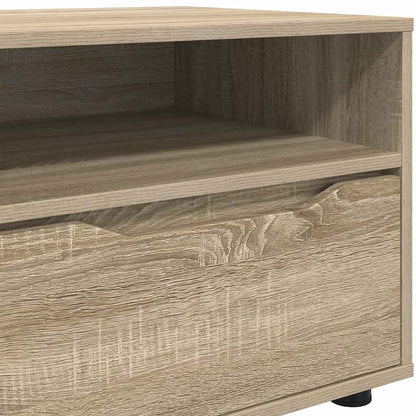 Televizní Skříň 100 X 48 X 43 Cm Sonoma Dub Kompozitní Dřevo