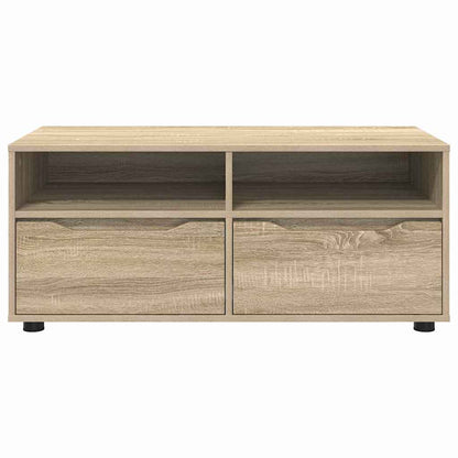Televizní Skříň 100 X 48 X 43 Cm Sonoma Dub Kompozitní Dřevo