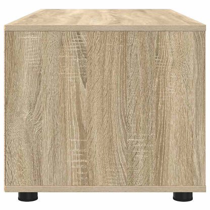 Televizní Skříň 100 X 48 X 43 Cm Sonoma Dub Kompozitní Dřevo