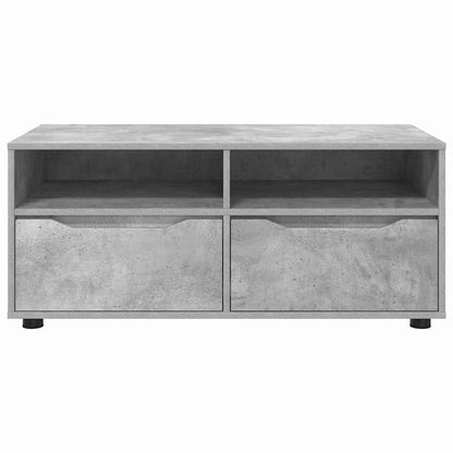 Televizní Skříň 100 X 48 X 43 Cm Betonově Šedá Kompozitní Dřevo