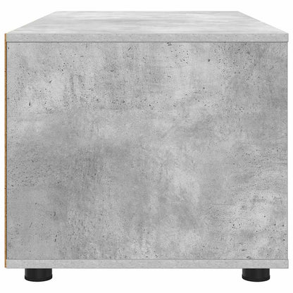 Televizní Skříň 100 X 48 X 43 Cm Betonově Šedá Kompozitní Dřevo