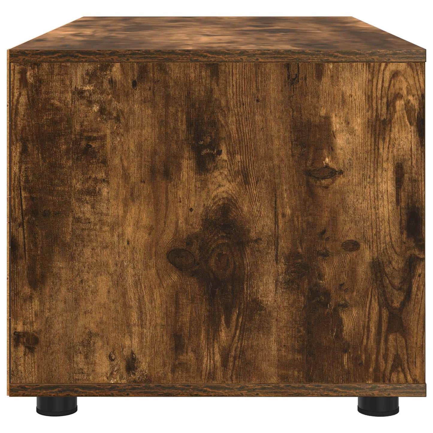 Televizní Skříň 100 X 48 X 43 Cm Kouřový Dub Kompozitní Dřevo