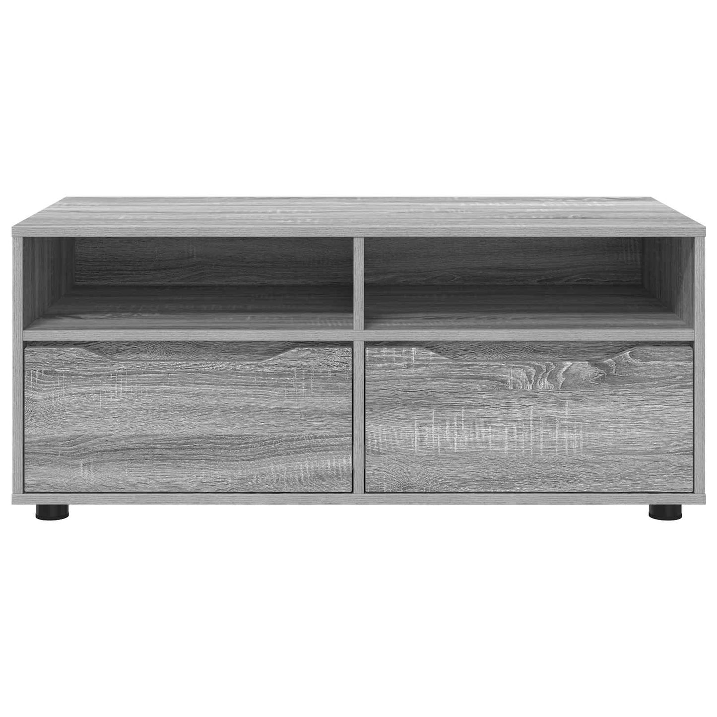 Televizní Skříň 100 X 48 X 43 Cm Šedá Sonoma Kompozitní Dřevo