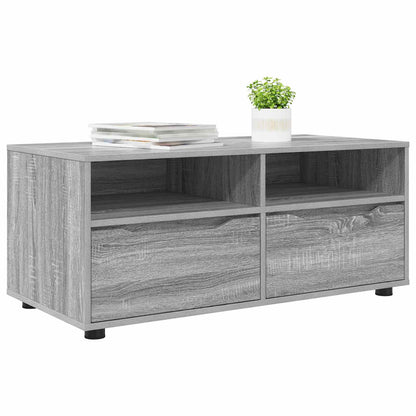 Televizní Skříň 100 X 48 X 43 Cm Šedá Sonoma Kompozitní Dřevo
