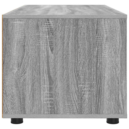 Televizní Skříň 100 X 48 X 43 Cm Šedá Sonoma Kompozitní Dřevo