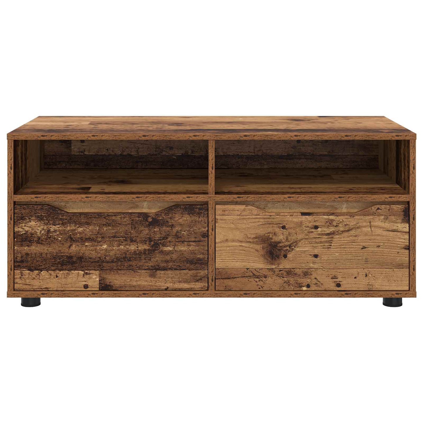 Televizní Skříň 100 X 48 X 43 Cm Staré Dřevo Kompozitní Dřevo