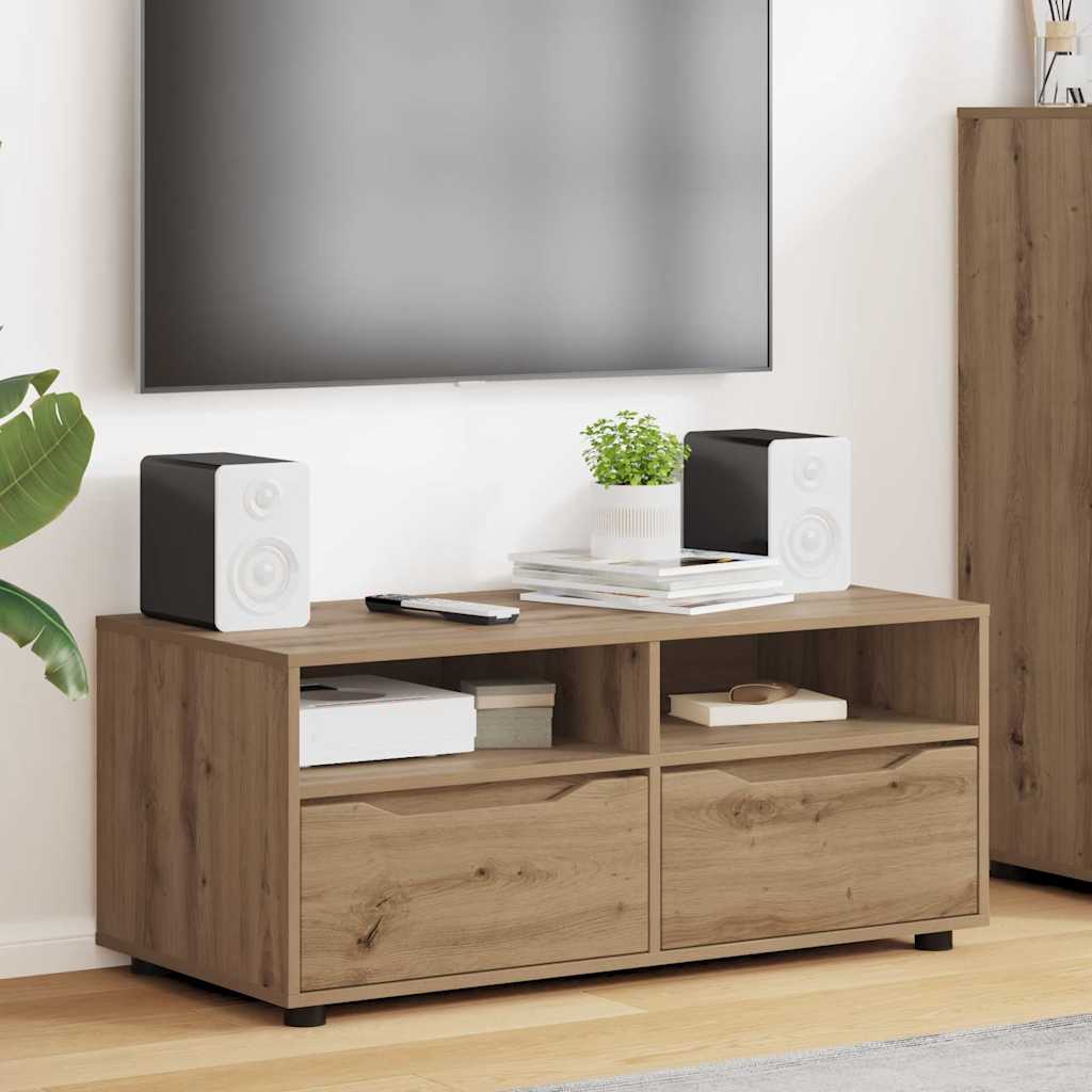 Televizní Skříň 100 X 48 X 43 Cm Artisanový Dub