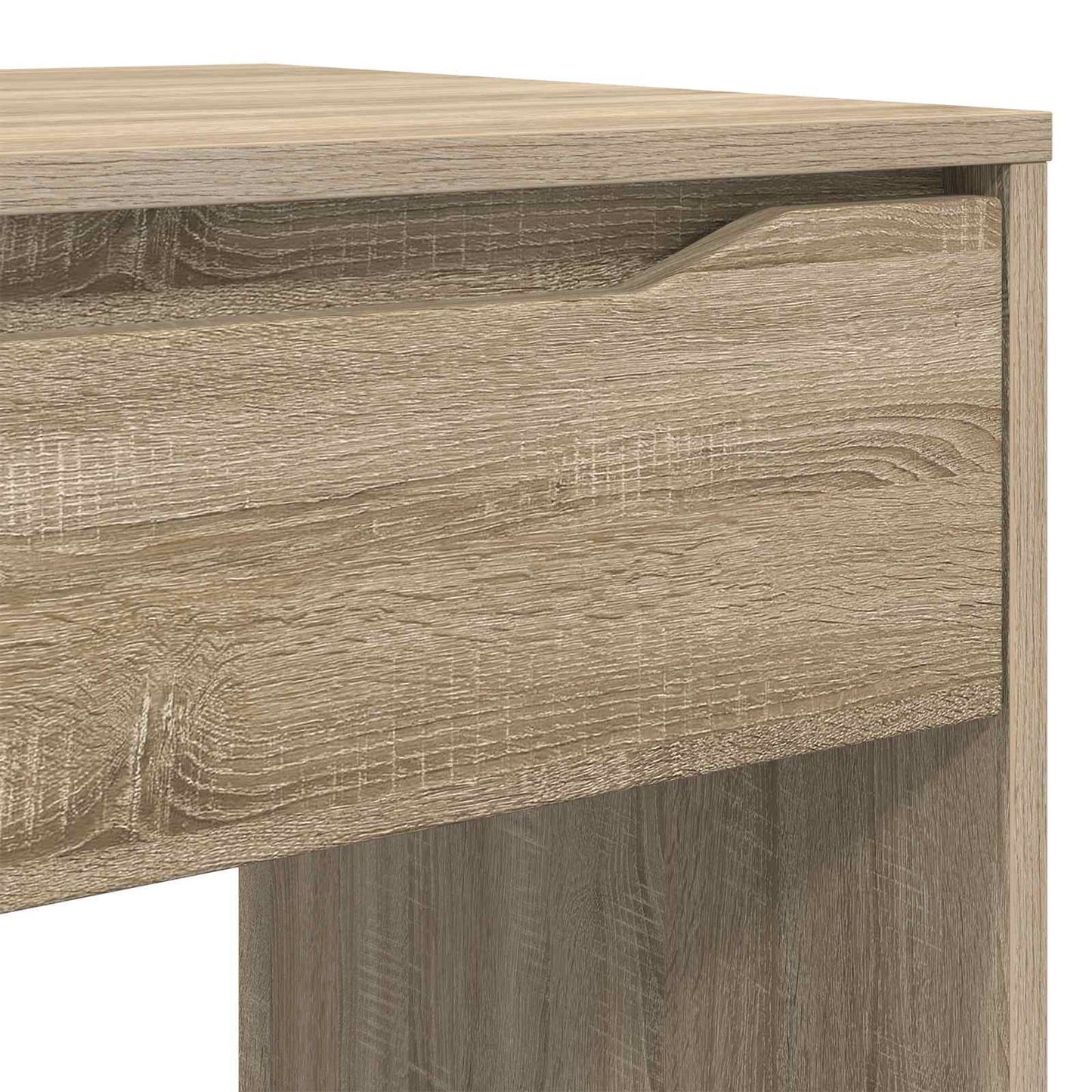 Stůl Se Zásuvkou Sonoma Dub 100 X 50 X 78 Cm Dřevěný Materiál