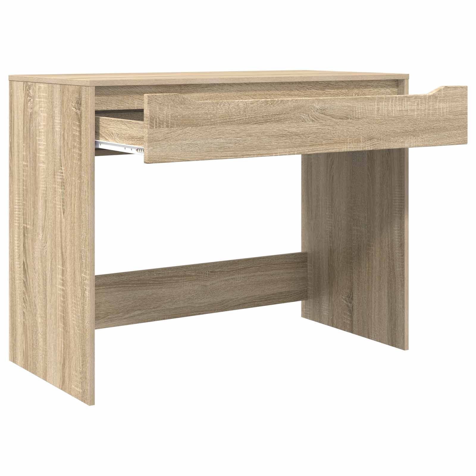 Stůl Se Zásuvkou Sonoma Dub 100 X 50 X 78 Cm Dřevěný Materiál
