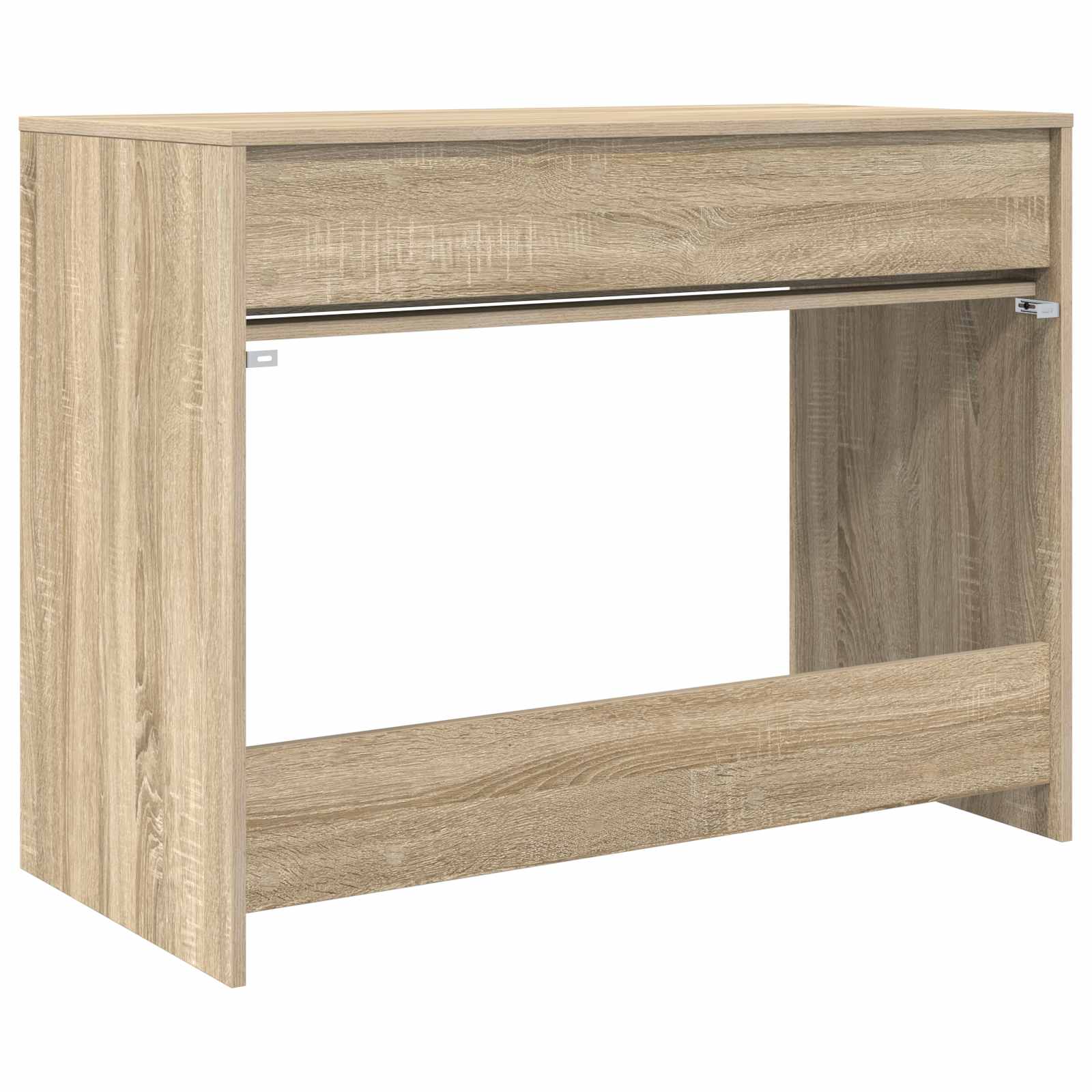 Stůl Se Zásuvkou Sonoma Dub 100 X 50 X 78 Cm Dřevěný Materiál