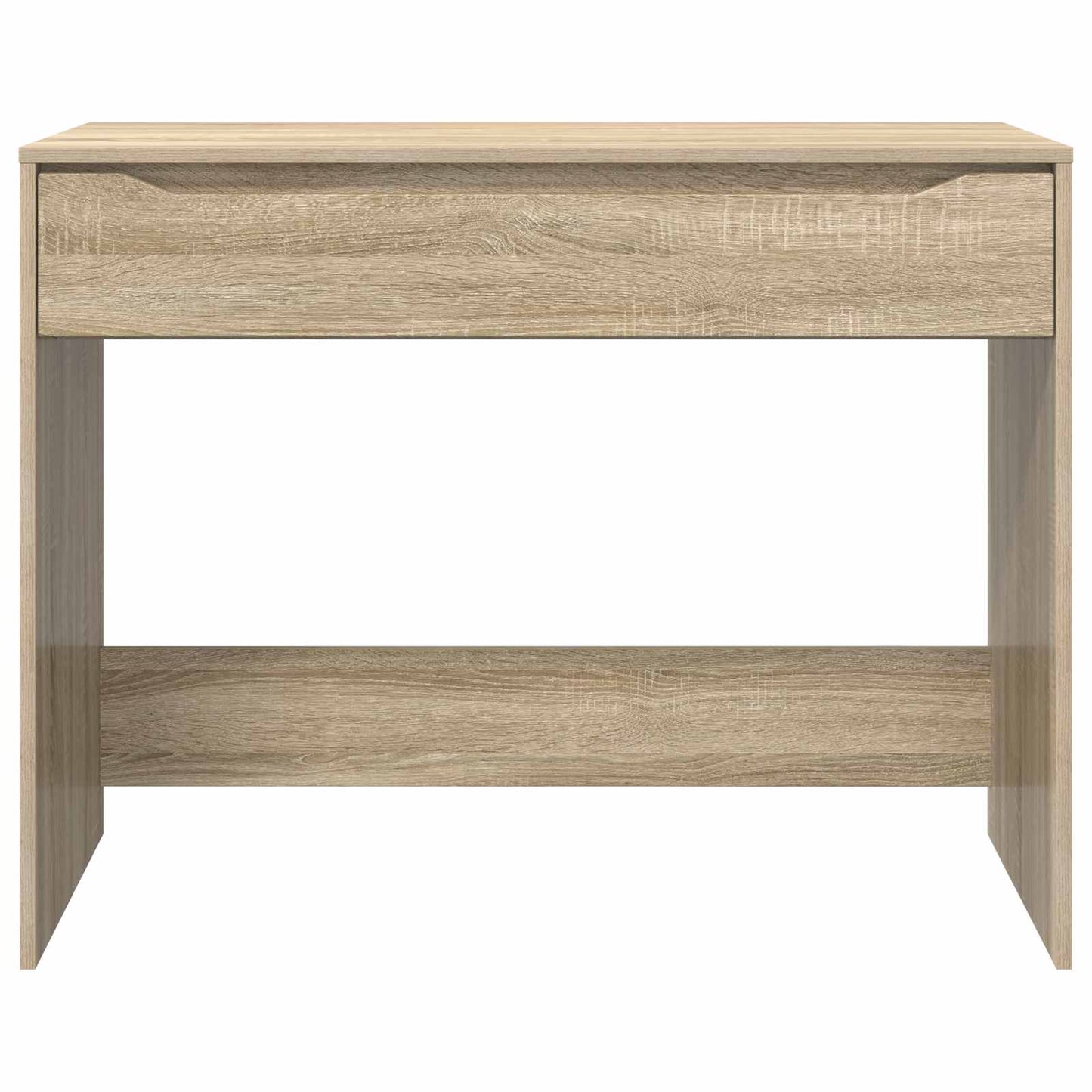 Stůl Se Zásuvkou Sonoma Dub 100 X 50 X 78 Cm Dřevěný Materiál