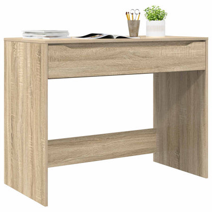 Stůl Se Zásuvkou Sonoma Dub 100 X 50 X 78 Cm Dřevěný Materiál