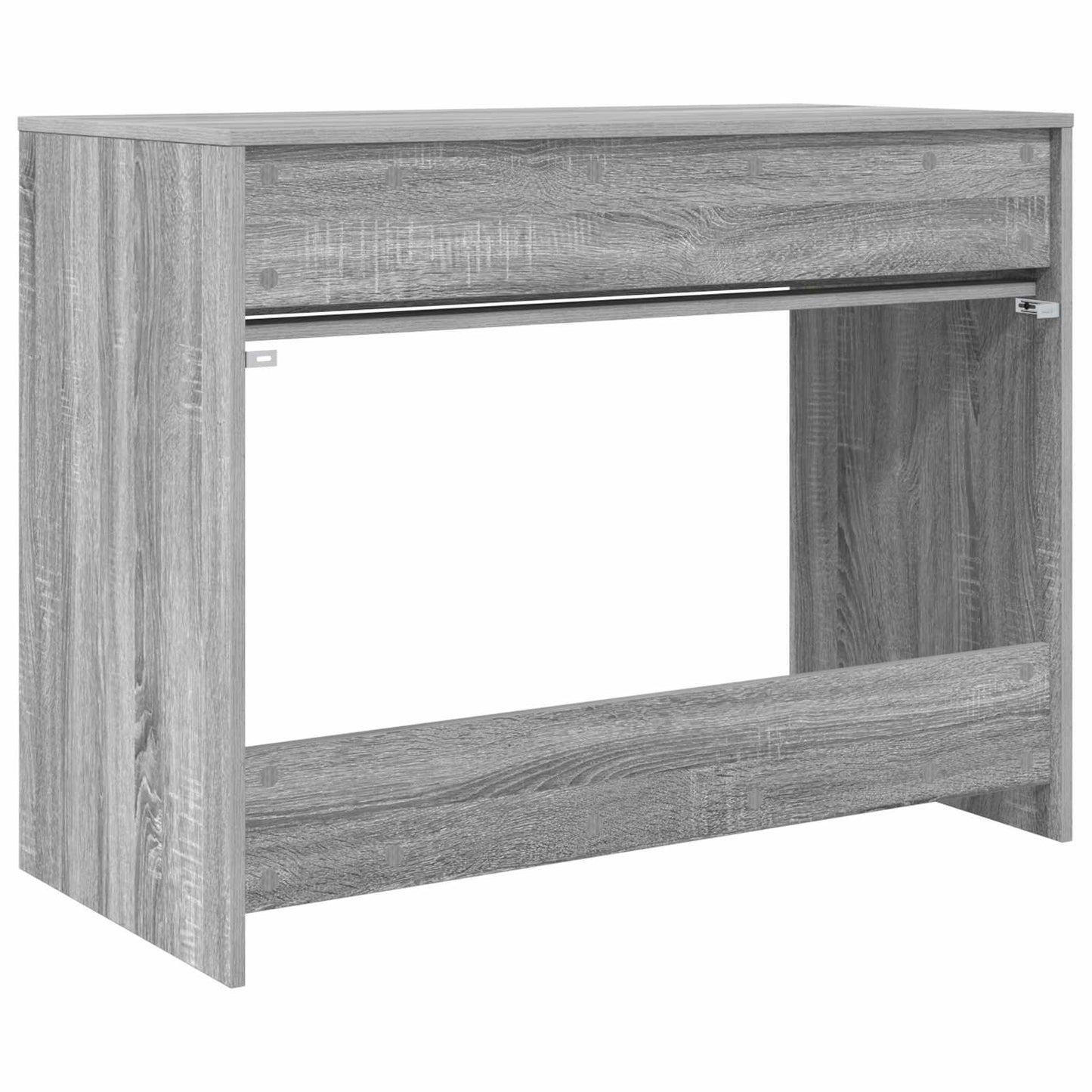 Stůl Se Zásuvkou Šedá Sonoma 100 X 50 X 78 Cm Dřevěný Materiál