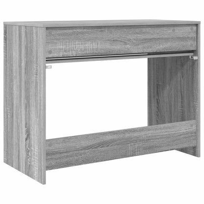 Stůl Se Zásuvkou Šedá Sonoma 100 X 50 X 78 Cm Dřevěný Materiál