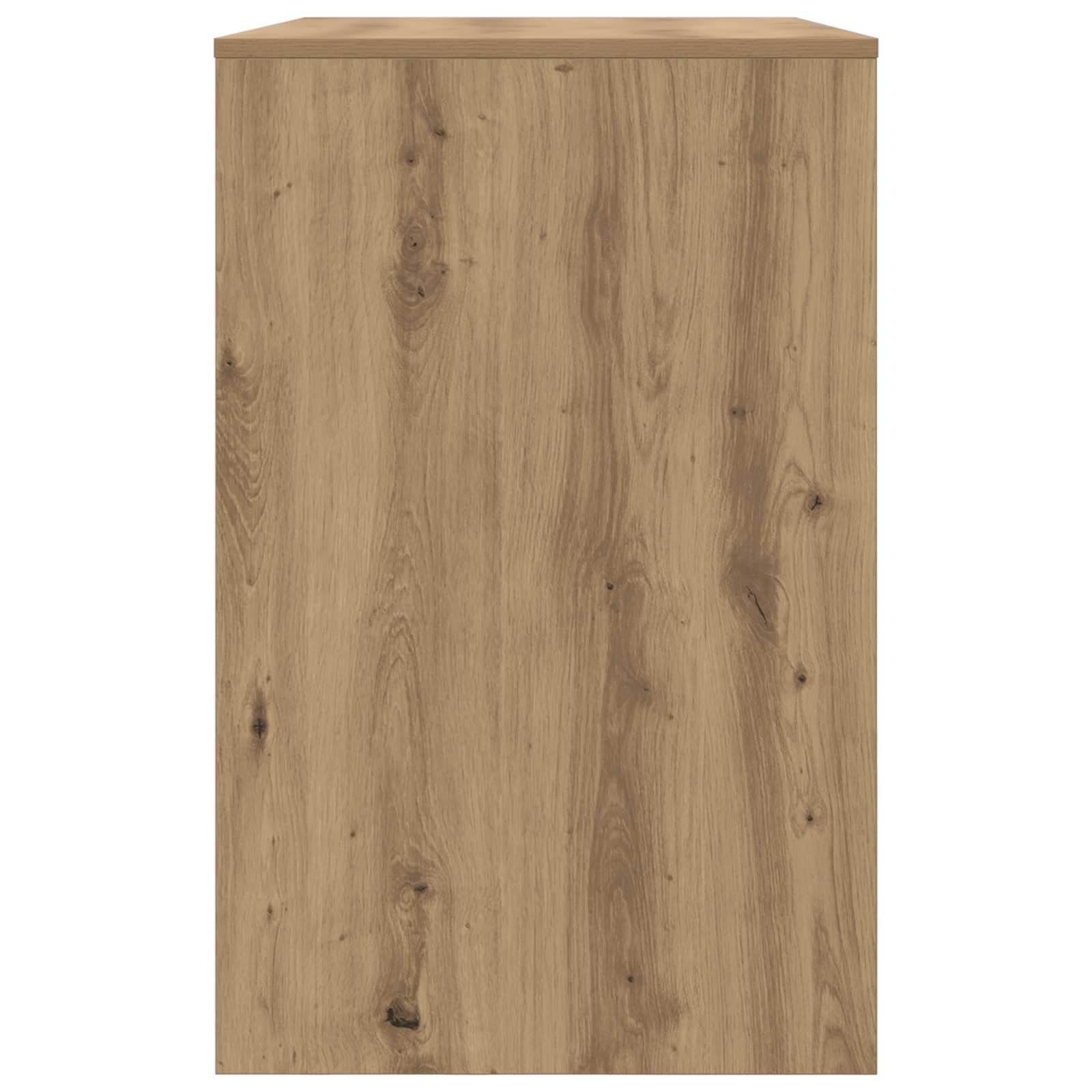 Stůl S Šuplíkem Řemeslný Dub Dřevěný Materiál 100 X 50 X 78 Cm