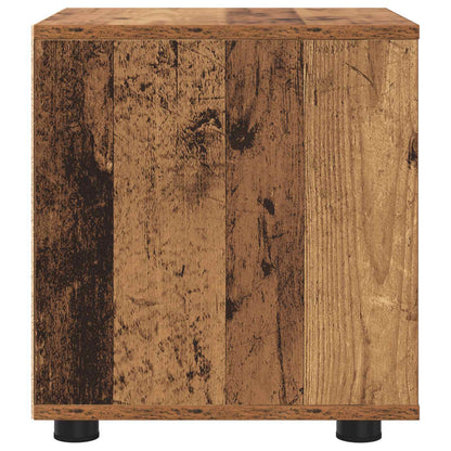 Koupelnová Skříň 40,5 X 40 X 44 Cm Kompozitní Dřevo Staré Dřevo