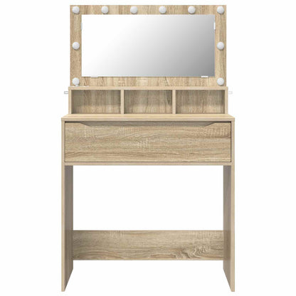 Toaletní Stolky Do Ložnice Sonoma Dub 80 X 39,6 X 135 Cm